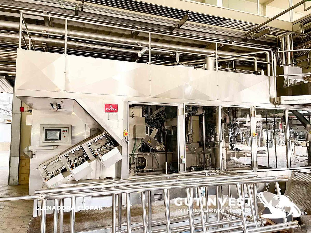 Usado 3 - Linea aséptica de envasado en brik - De 200 ml. a 1 Litro