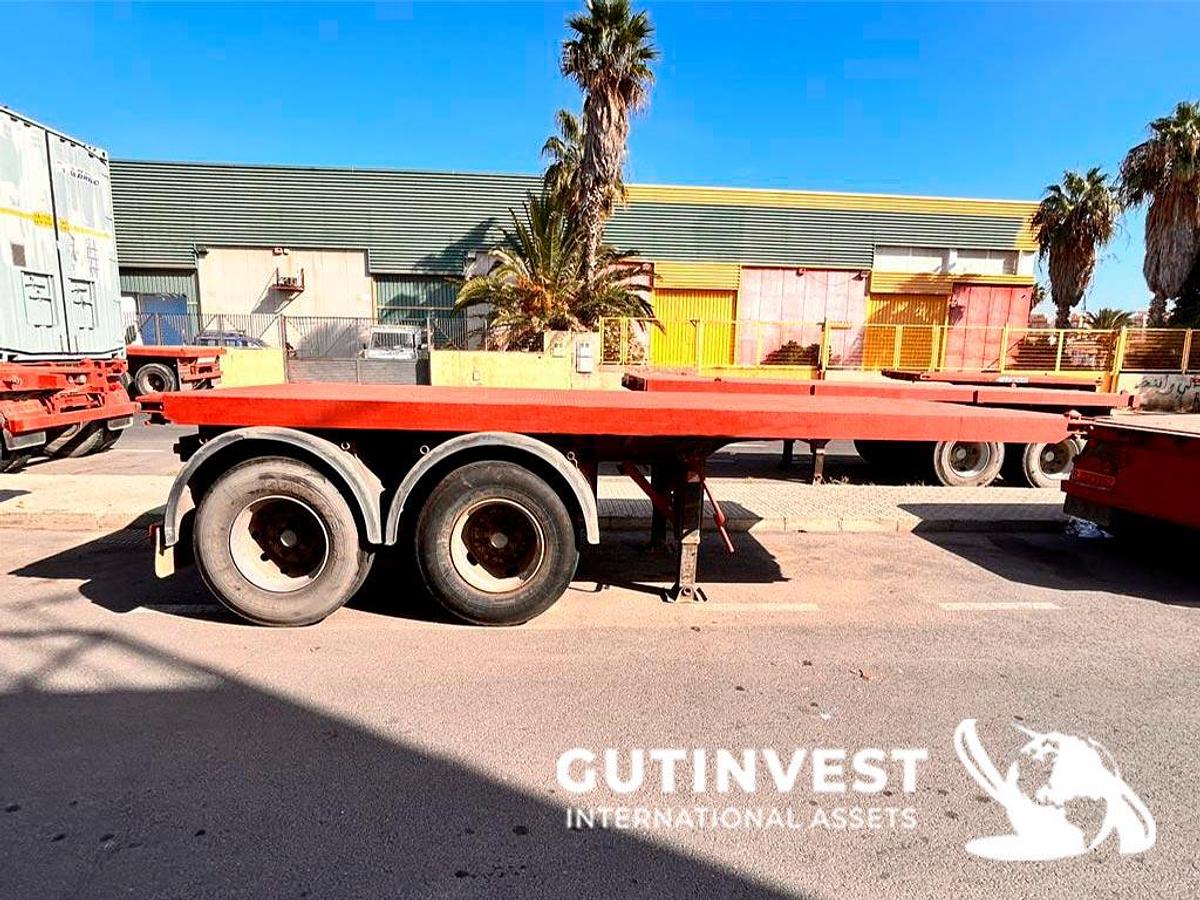 Used 5 - Container semi-trailer - 2 axles