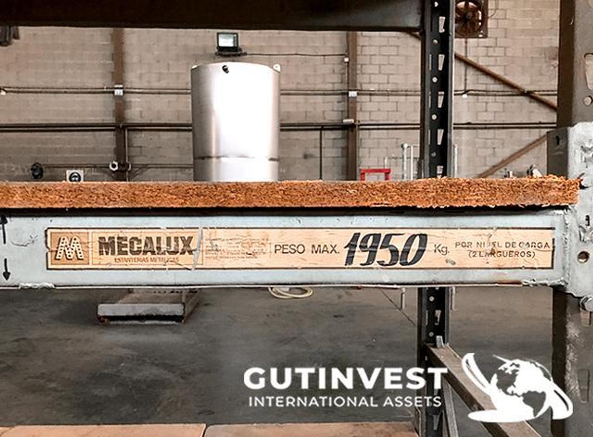 Used Mecalux shelves
