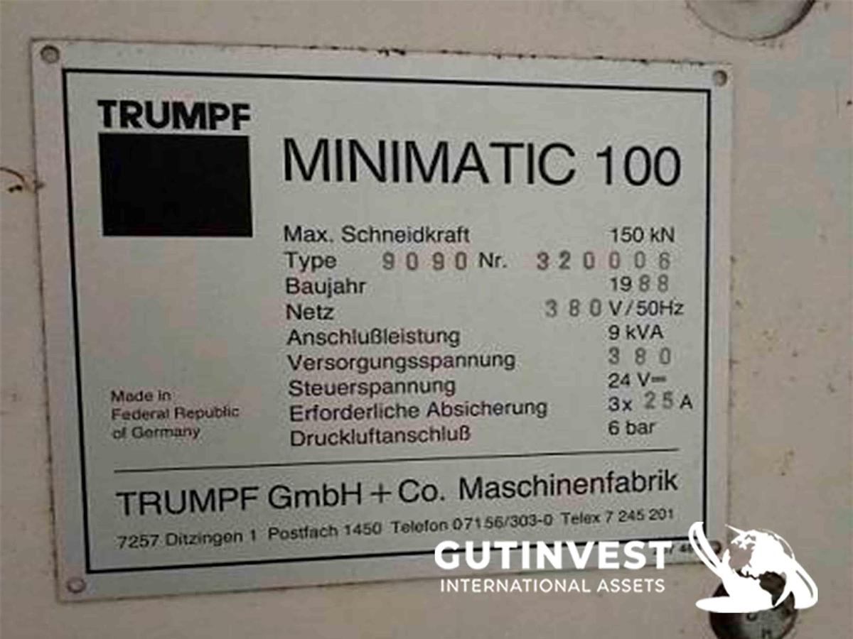 Used 1 - CNC punching machine