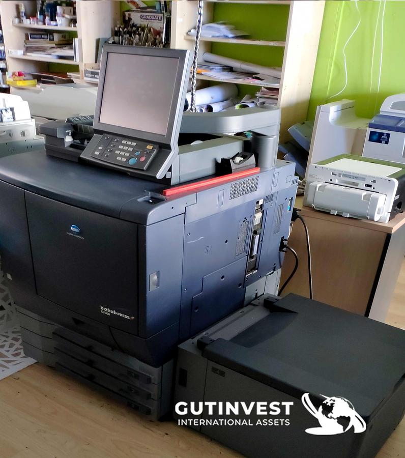 Used 1 - Lot of stocks and digital printing machinery