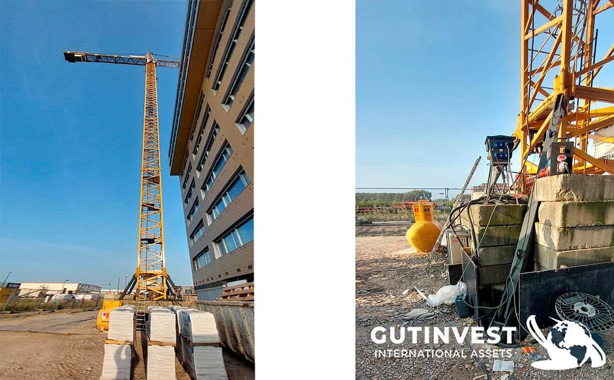 Used 2 - Tower crane with cabin