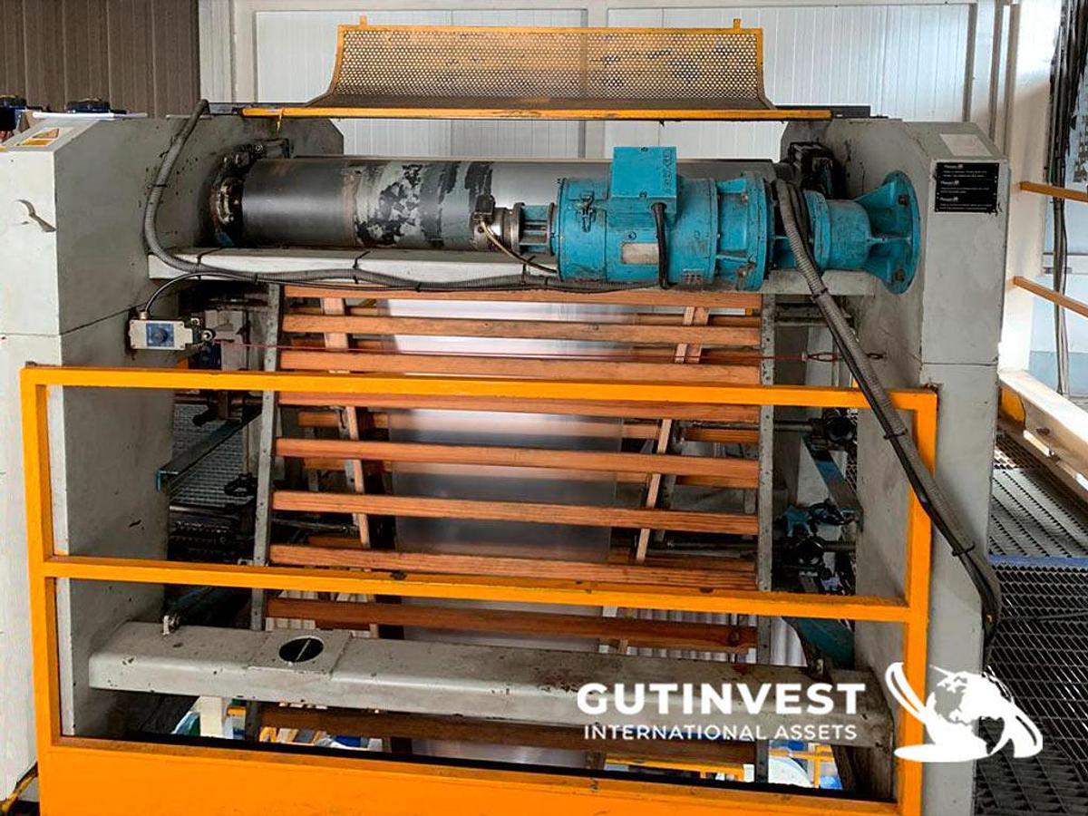 Usado 1 - Línea de extrusión de plástico