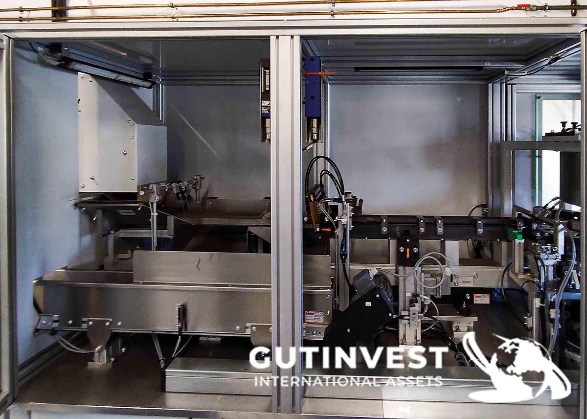 Used Automatic inductive hardening line