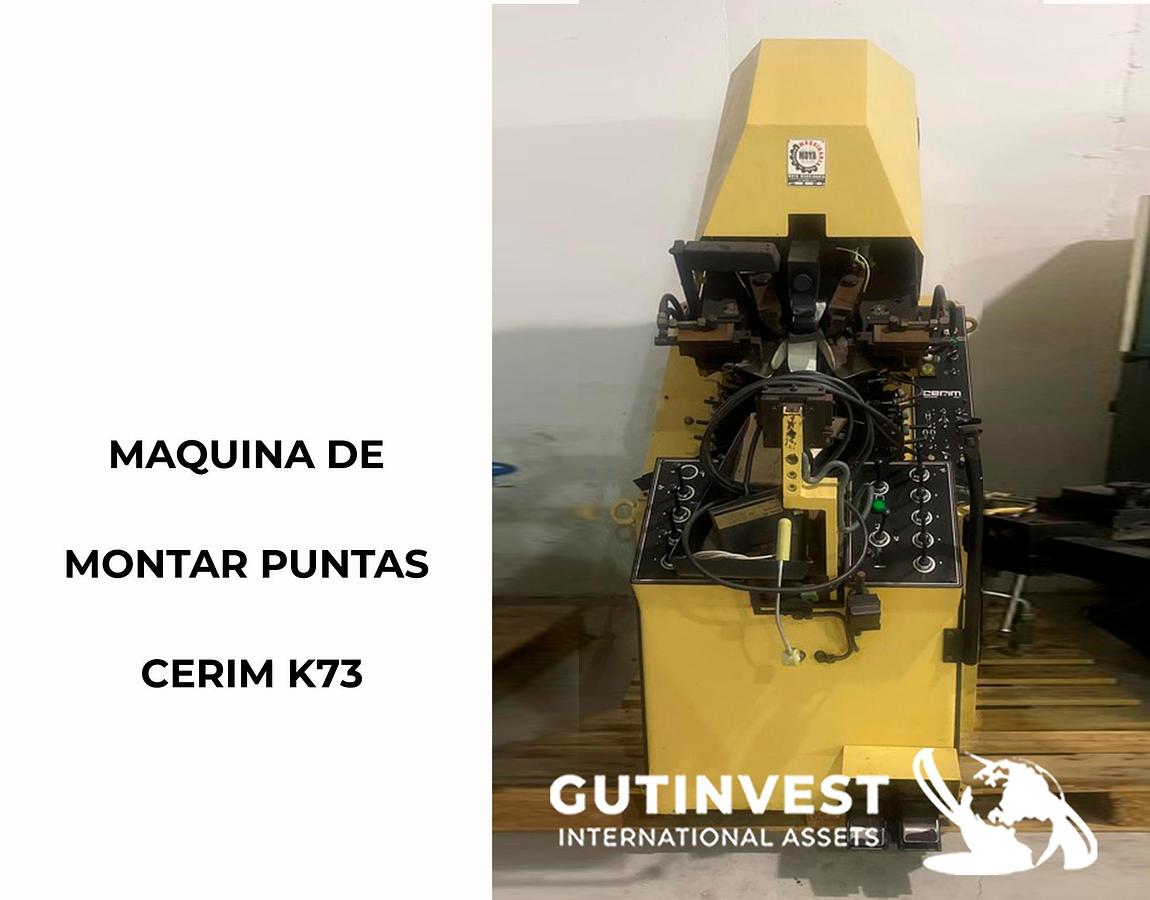 Usado 1 - Lote completo de maquinaria para fabricación de calzado