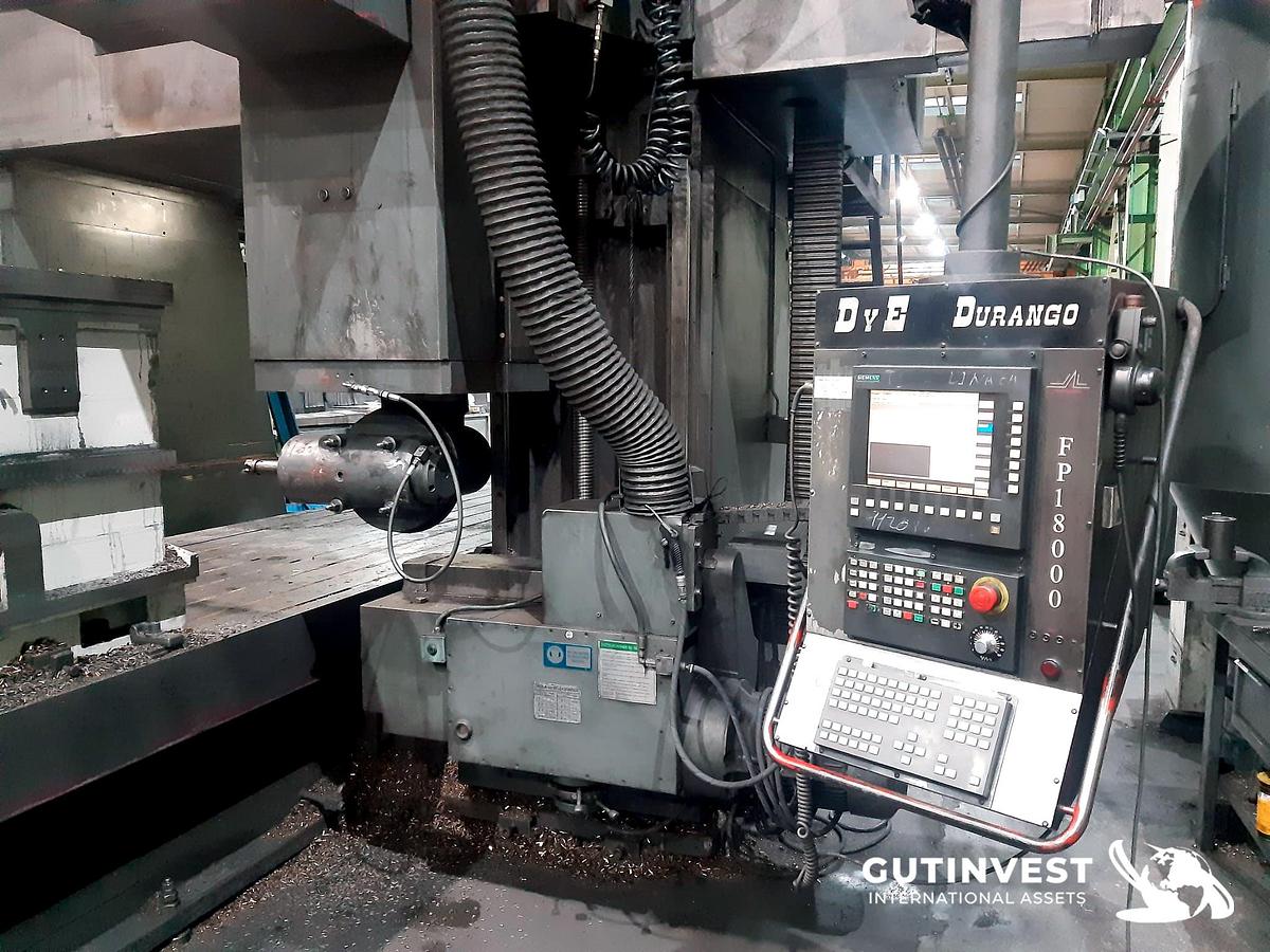 Used 1 - Gantry milling machine - 18 meters