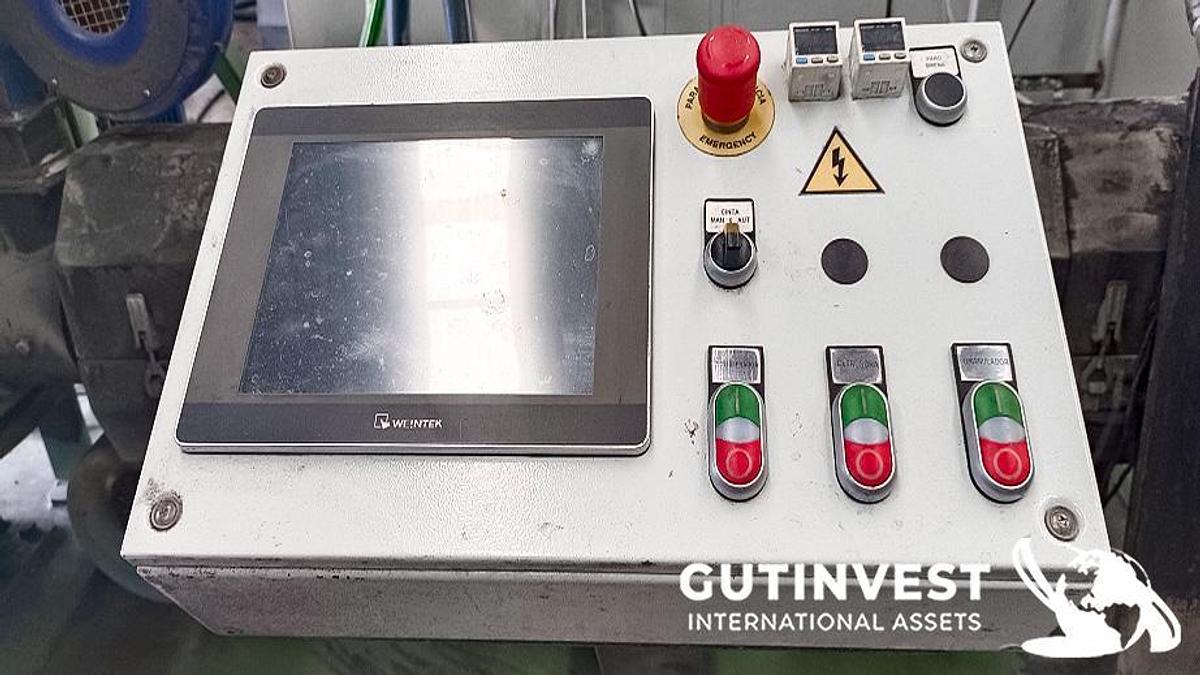 Used 1 - Plastic Recycling Line - Extruder