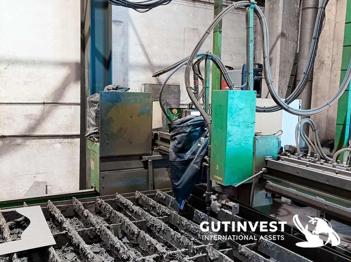 Used 1 - Oxi - plasma cutting machine