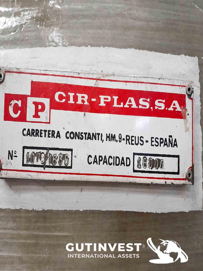 Used (x2) Depósitos fibra de vidrio - 16.000 lt