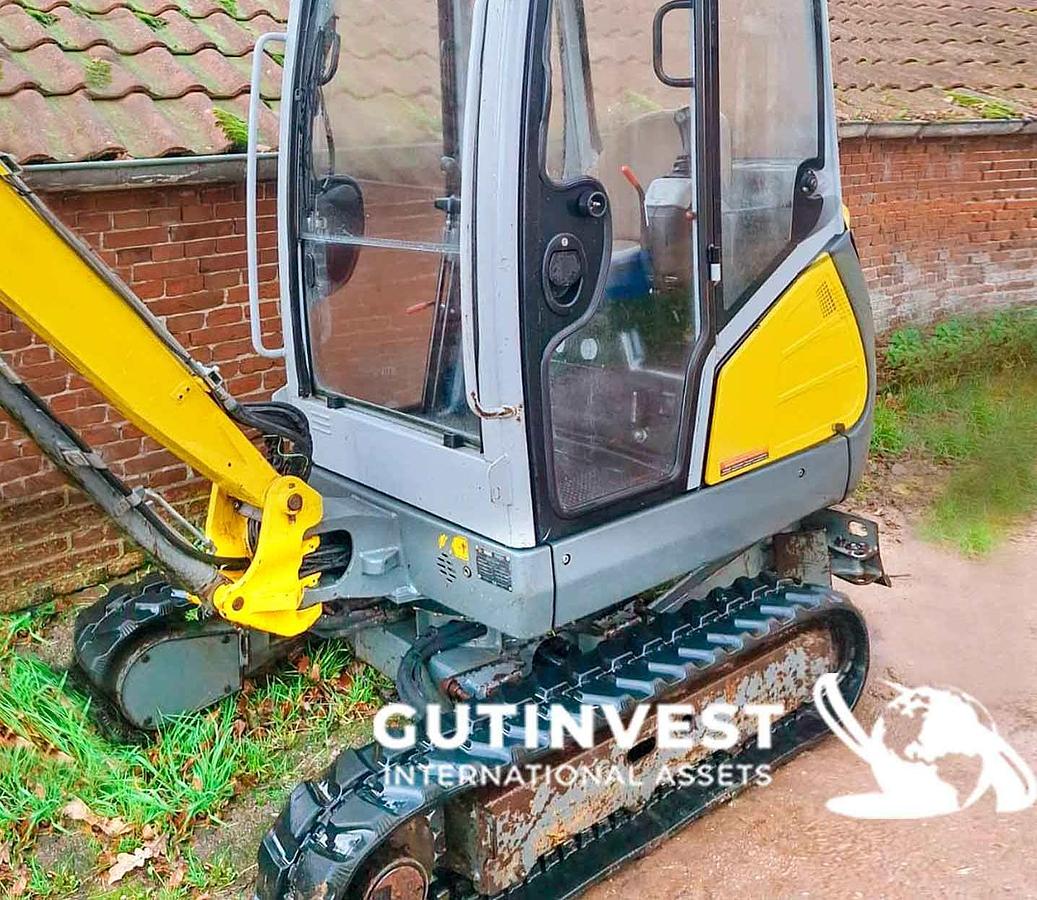 Usado Mini Excavadora hidráulica orugas