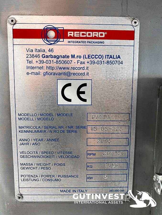 Used 1 - Horizontal flow pack bagging machine (HFFS)