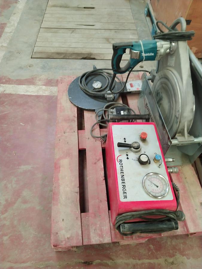Used Heating element plastic pipe butt welding machine