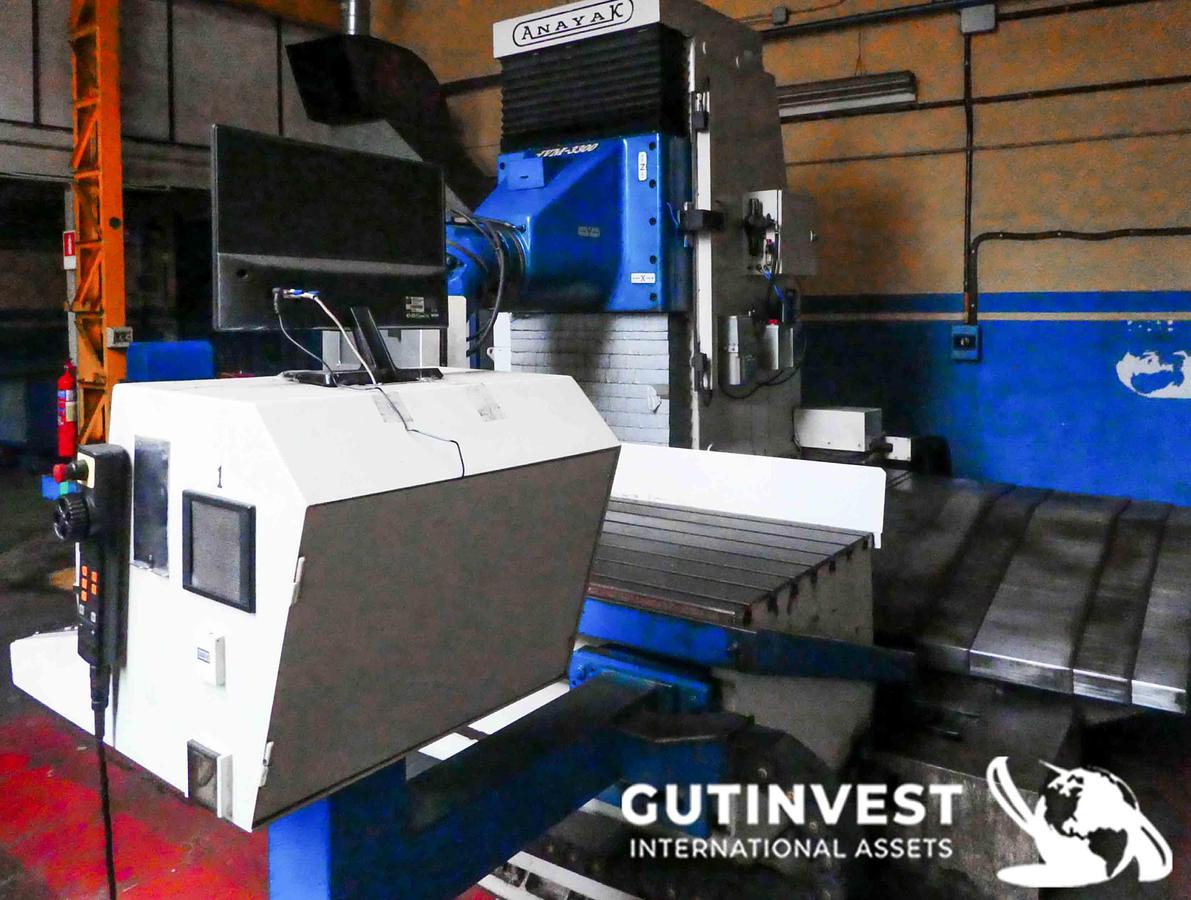 Usado Fresadora de columna móvil cnc