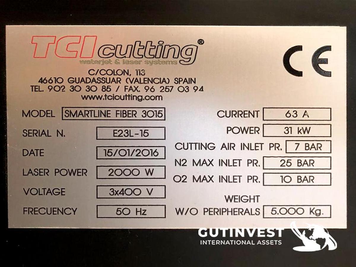 Usado 1 - Máquina corte de láser fibra - 2kW