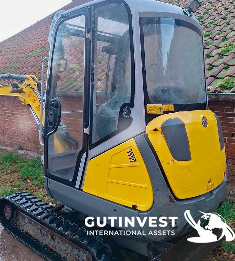 Usado Mini Excavadora hidráulica orugas
