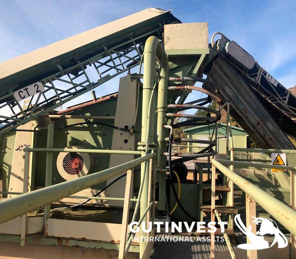 Used Construction Aggregate Screening Plant