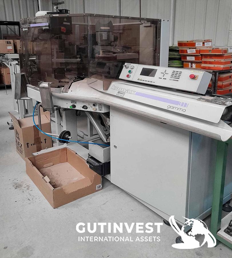 Used Cable cutting, crimping and screen printing machine