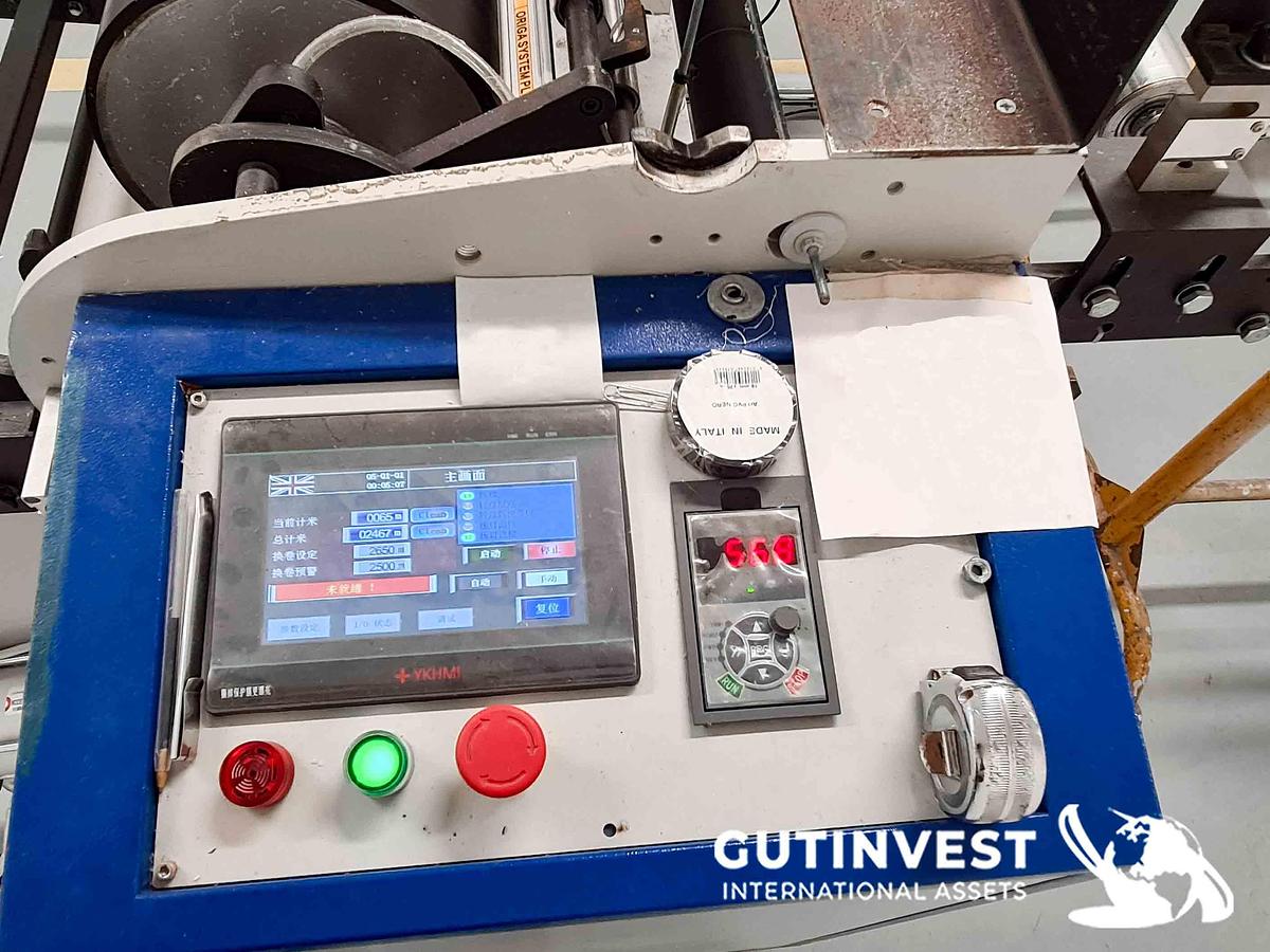 Used 2 - Rewinder with automatic cutting