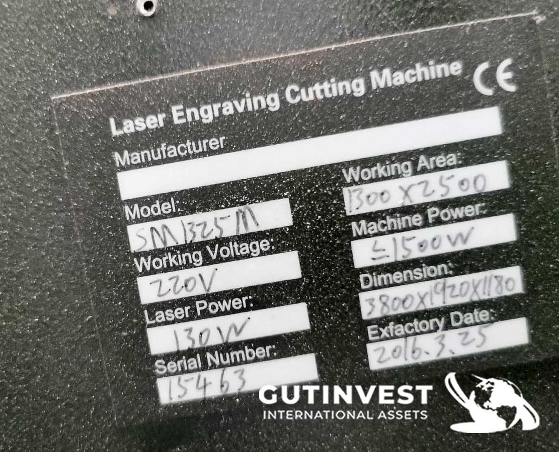 Used 1 - Laser engraving cutting machine