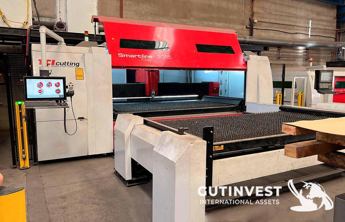 Used 1 - Fiber laser cutting machine 2.000W.
