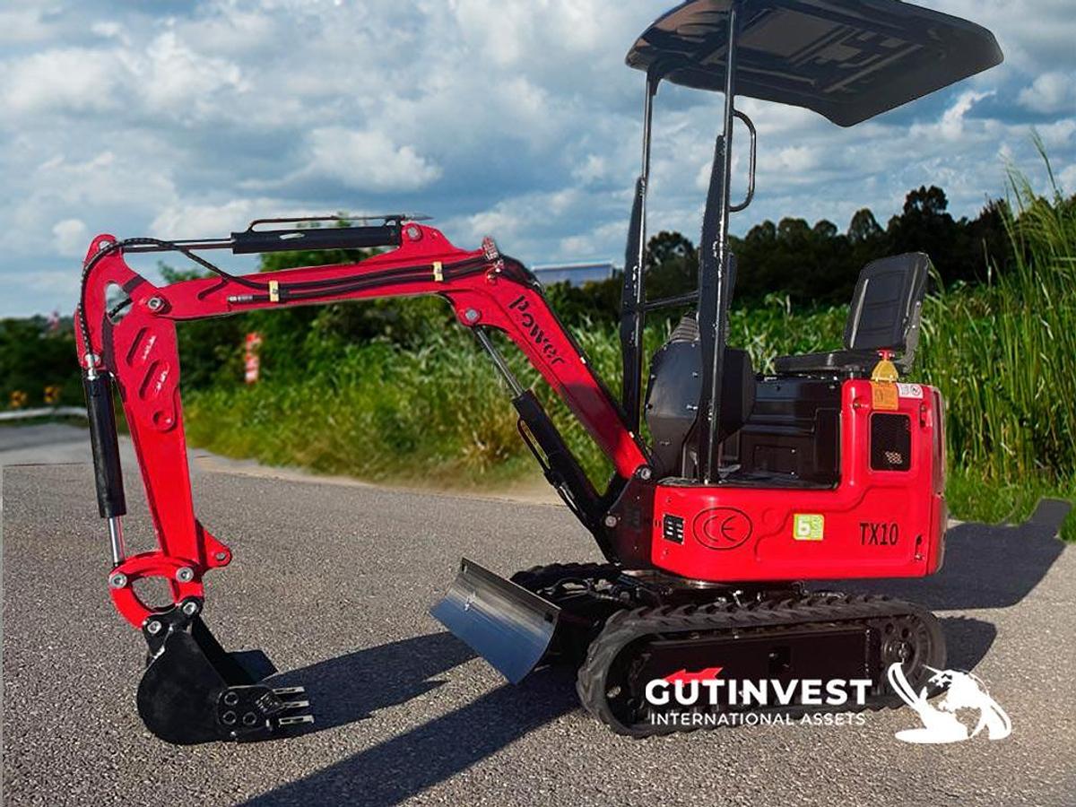 Usado 1 - Miniexcavadora hidráulica diésel - 1.000kg