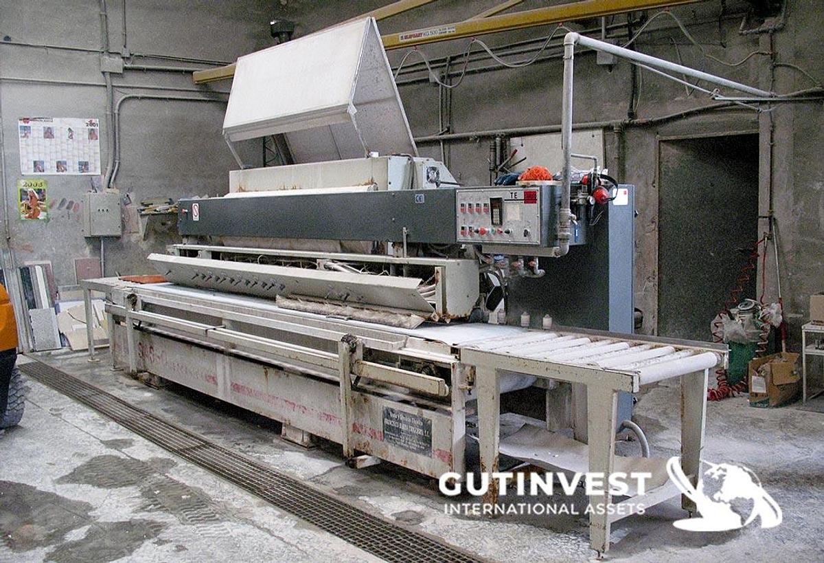 Used 6-Head Edge Polishing Machine