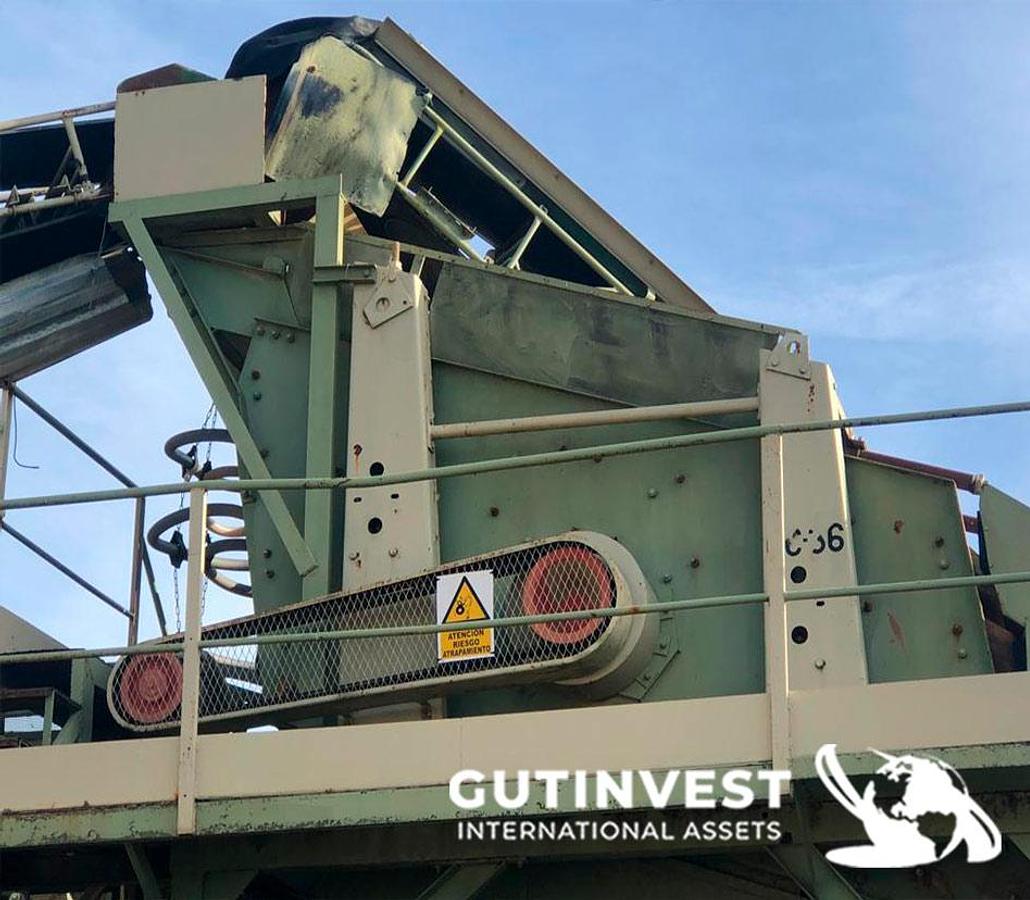Used Construction Aggregate Screening Plant