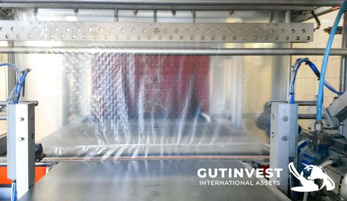 Used 1 - Shrink wrapping machine