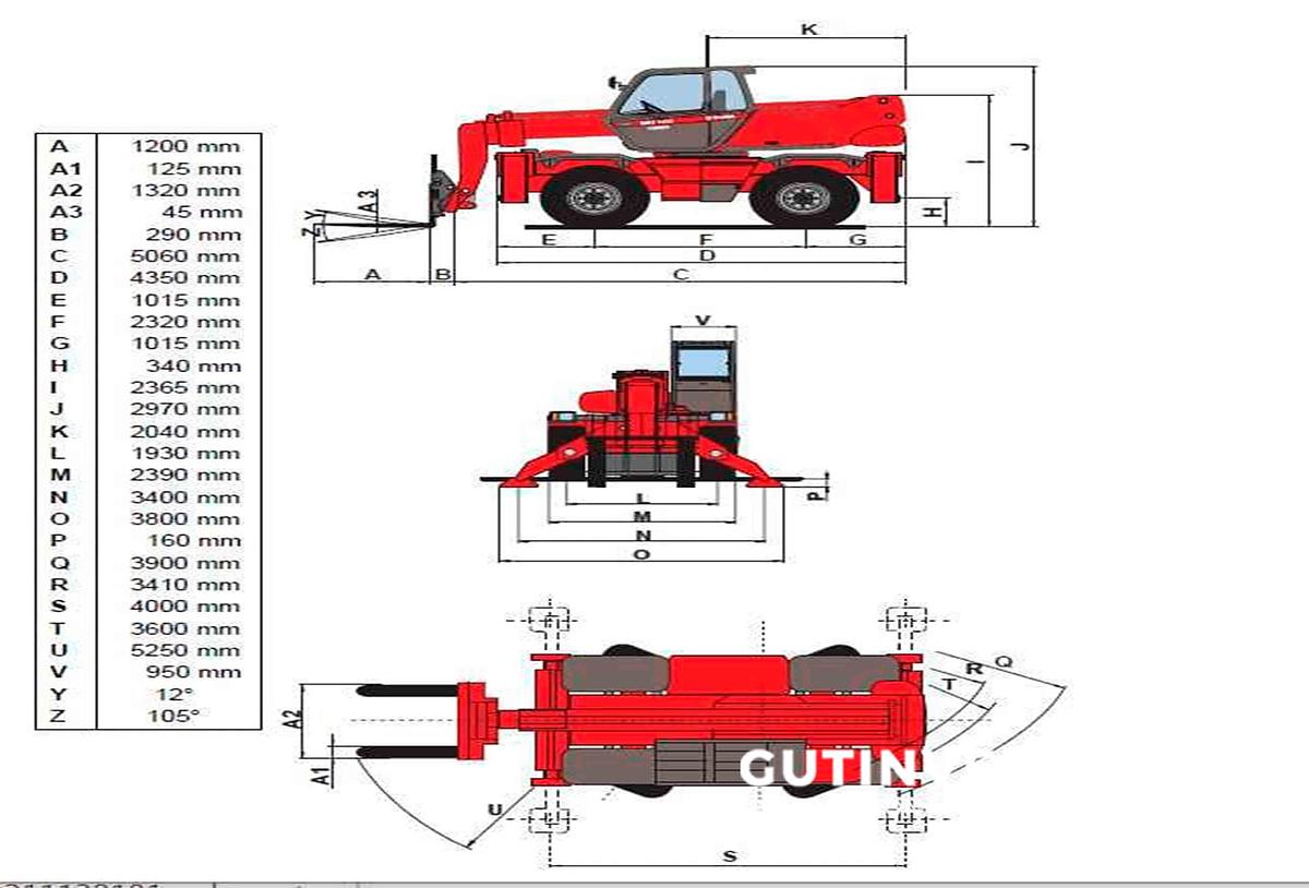 Used 1 - Telescopic handler
