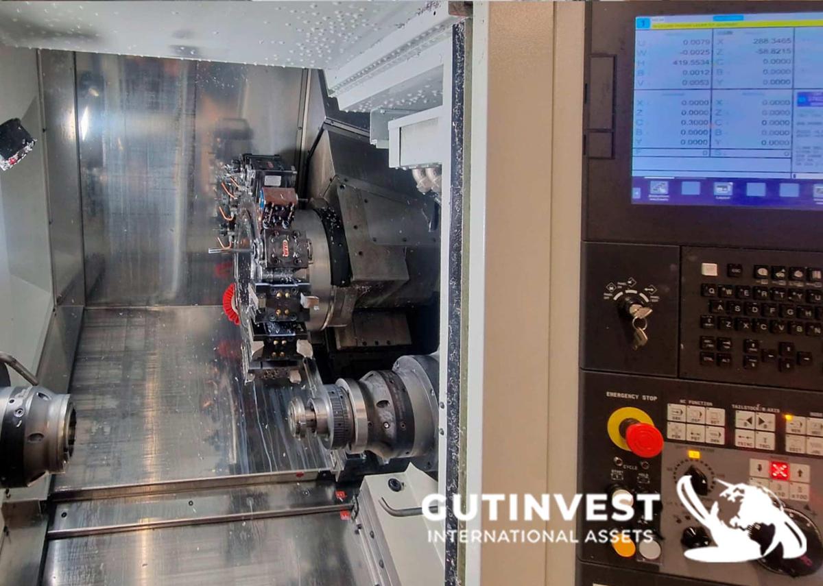 Used 4-Axis CNC Lathe with Robotic Arm