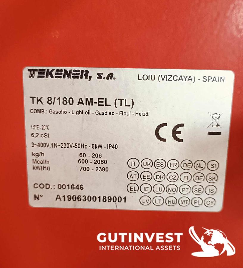 Usado 2 - (x8) Quemadores de gas y gasóleo