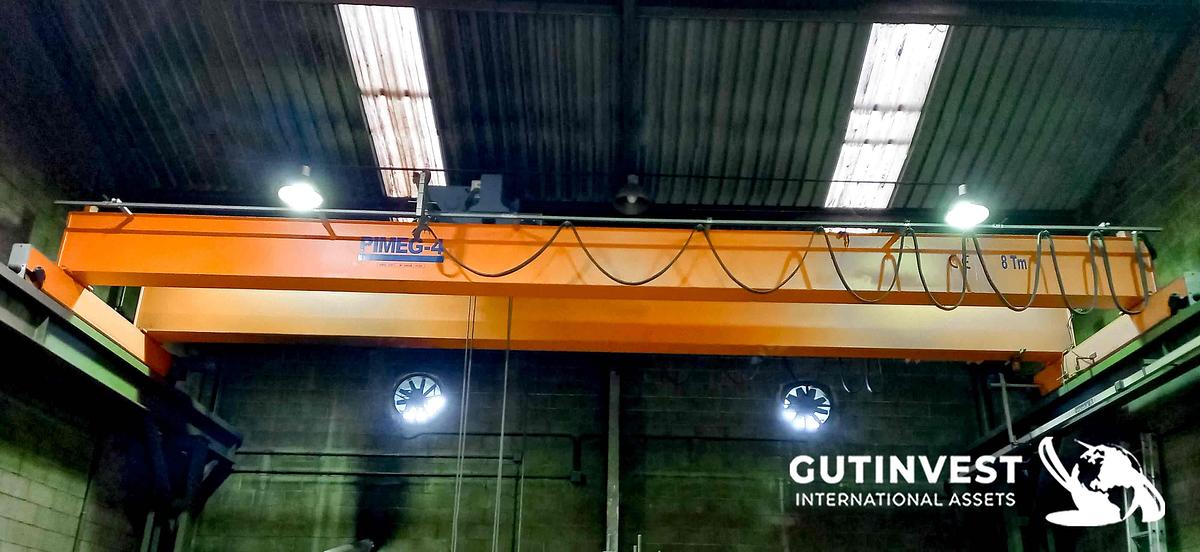 Used 1 - Two-rail overhead crane - 8tn