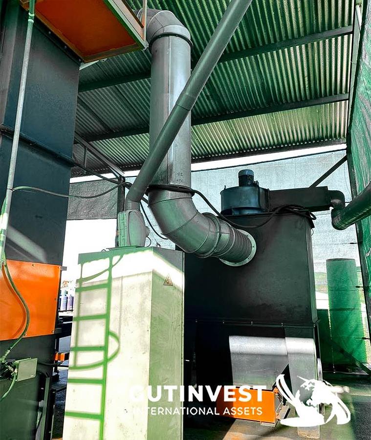 Used 8 - Shot blasting machine