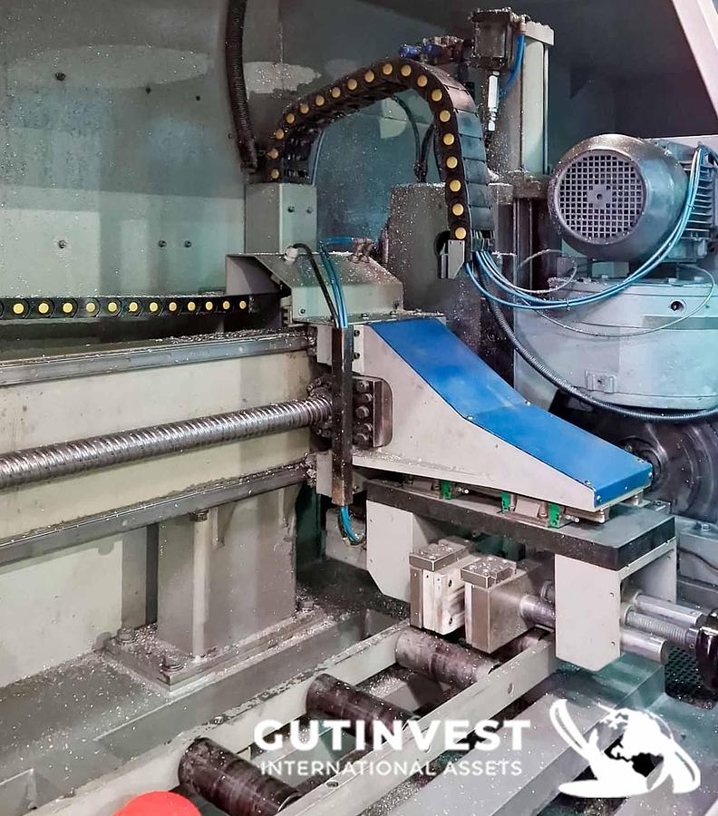 Used 2 - Aluminum profile and tube cutting machine