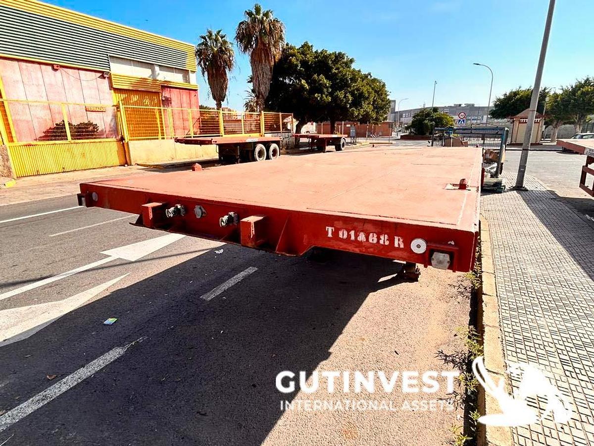 Used 6 - Container semi-trailer - 2 axles