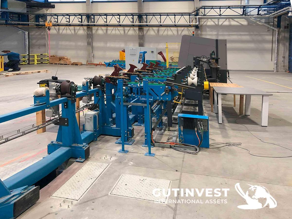 Used 2 - Packaging line for aluminum bars