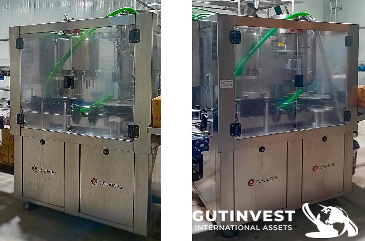 Used Monoblock filler - capper machine