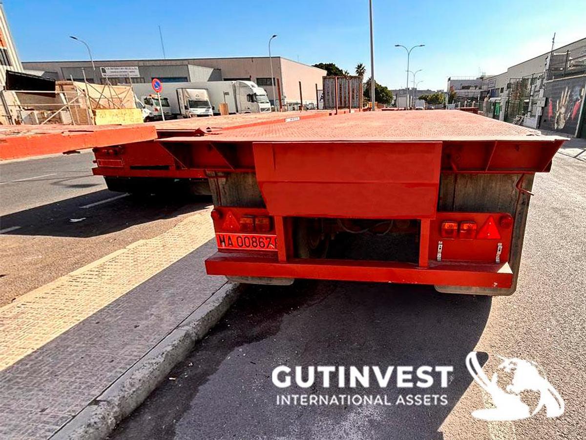 Used 13 - Container semi-trailer - 2 axles