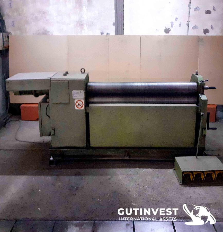 Used Cylinder rollers for bending sheet metal