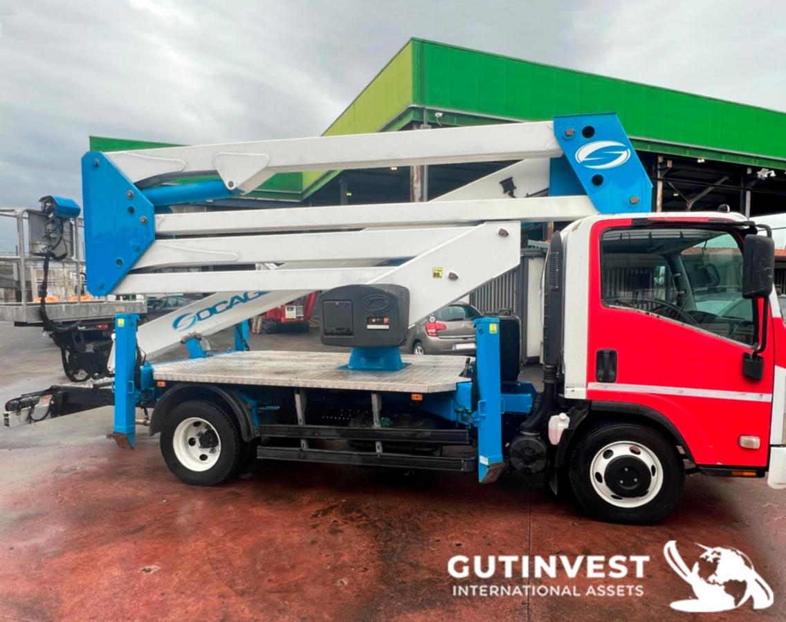 Used Truck with Aerial platform
