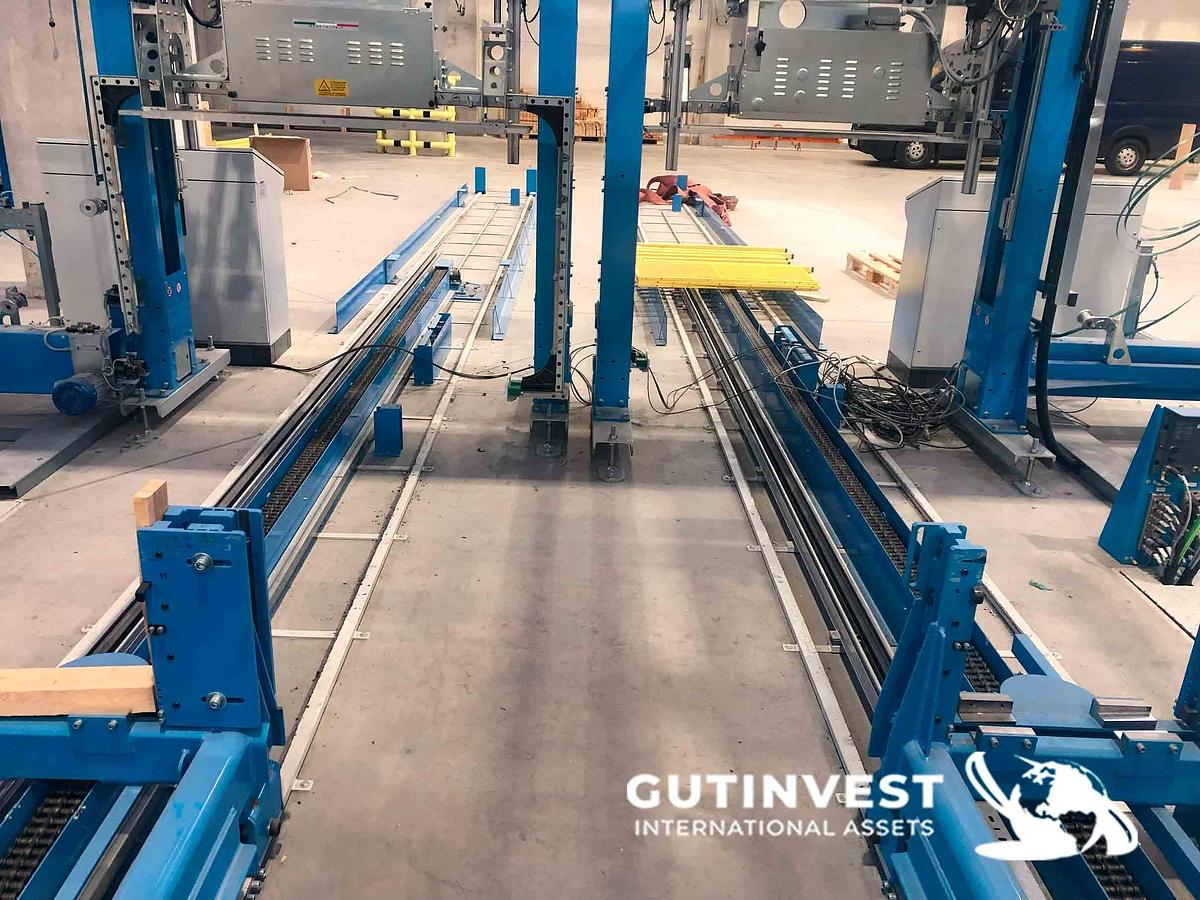 Used 2 - Packaging line for aluminum bars