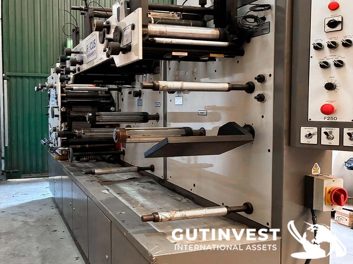 Usado Impresora flexográfica de bobinas y etiquetas