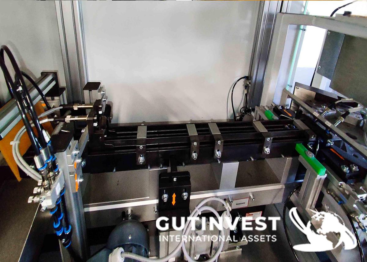 Used Automatic inductive hardening line