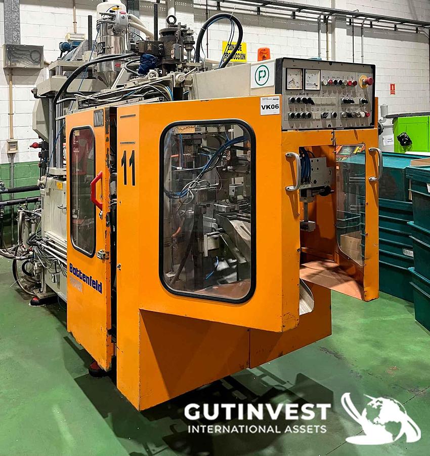 Used PE Blow Molding Extrusion Machine