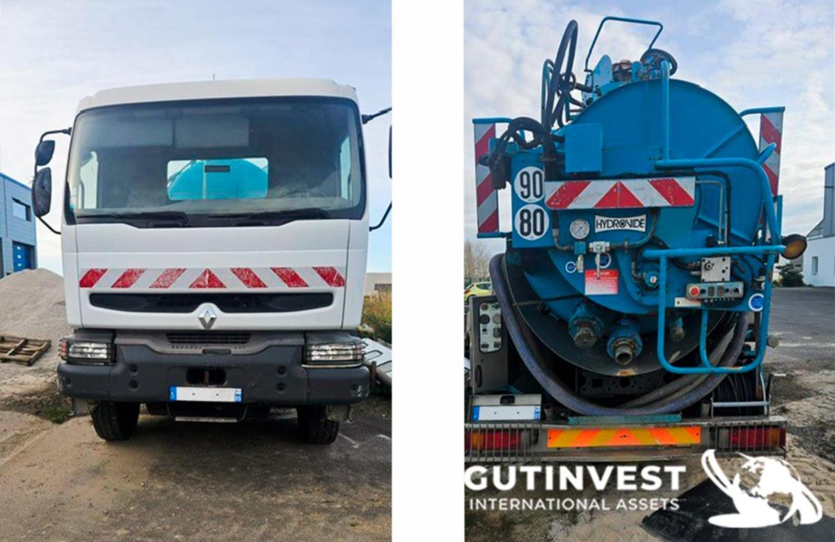 Used Sewer cleaning truck