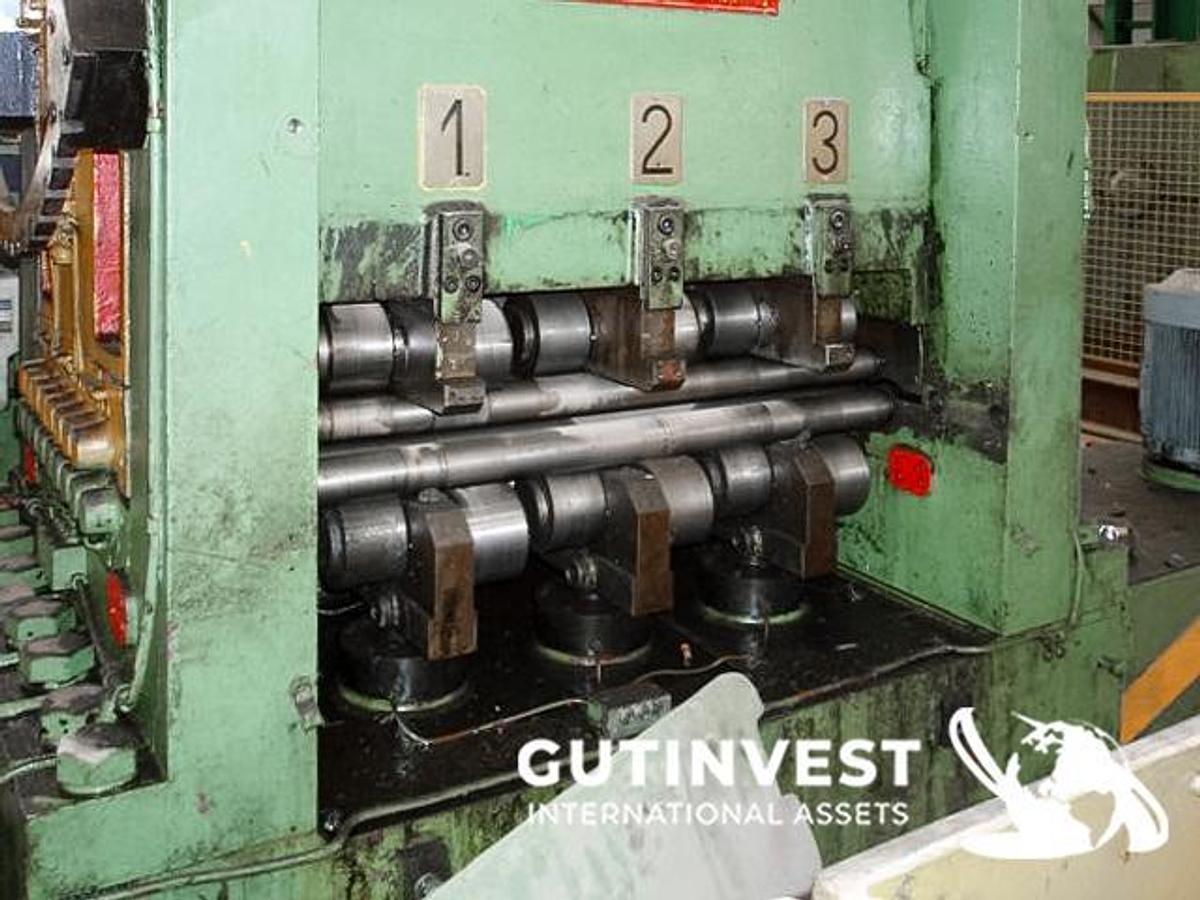 Used Sheet Metal Cut-to-Length and Flattening Line