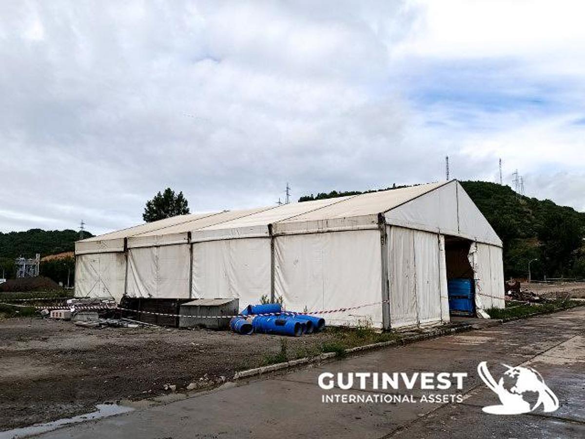 Usado 1 - Carpa industrial con lona de 300m2