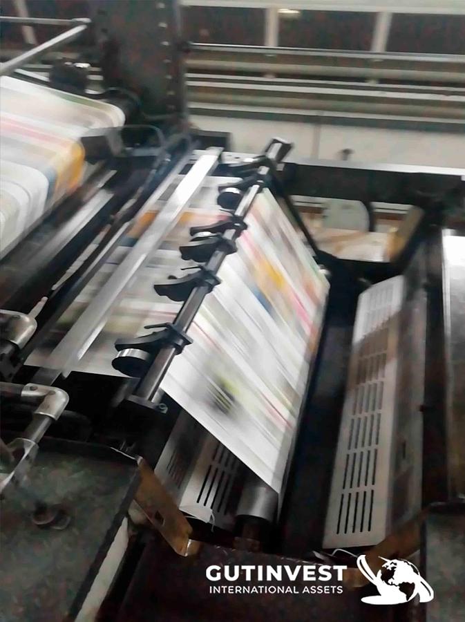 Usado 1 - Impresora Rotativa de prensa