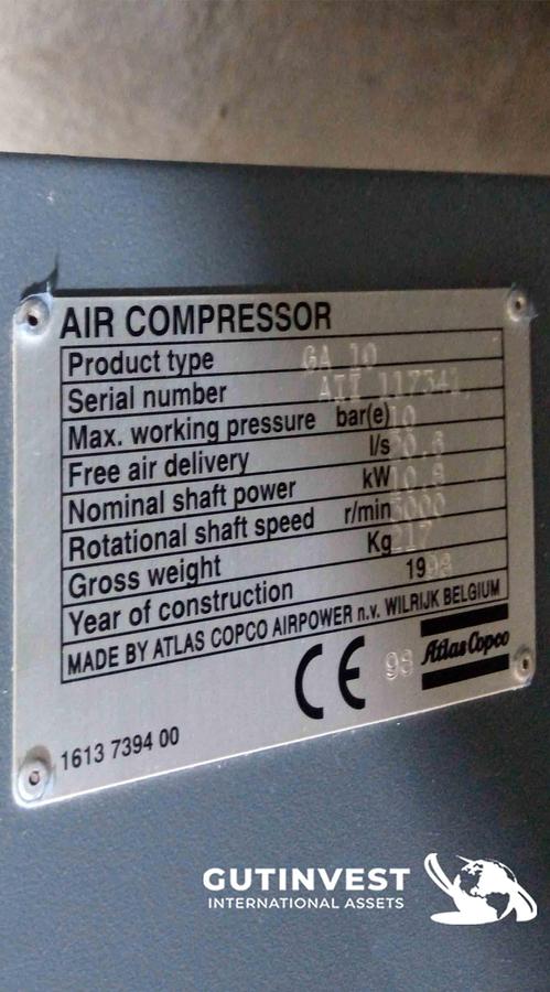Used Screw compressor