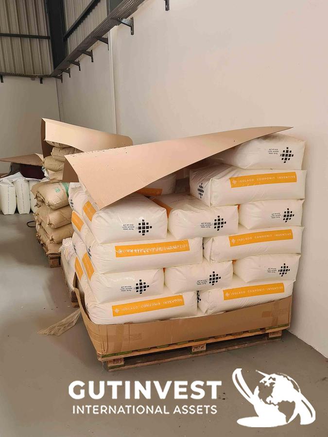 Used 15 - Lot of 162 25 KG polypropylene bags